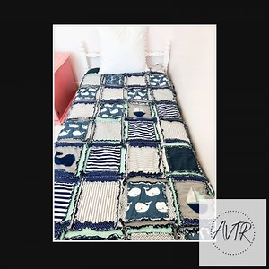 🌊 Snuggle up in style with our nautical-themed handmade quilts! 💙 Perfect for boys' rooms, these big rag quilts come in twin to queen sizes and are on sale for just $99.00! ⚓️ #NauticalBedding #HandmadeQuilts #RagQuilts #TwinBedspread #QueenSizeQuilts #BoysRoomDecor #CozyAndChic #SaleAlert Shop Now https://www.etsy.com/listing/1664746562/nautical-bedding-homemade-quilts-for | A Vision to Remember