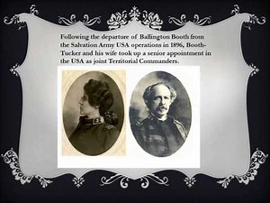 Commissioner Frederick Booth-Tucker:The Call of God