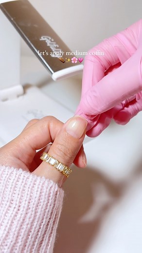 100K views · 10K reactions | shortened medium coffin is a vibe✨ 홋홧홤홙홪환황홨 홐홨홚홙: Medium Coffin Precision Pro-File Set Gel Glue 혼홡홡 홥홧홤홙홪환황홨 홛홧홤홢 홂홚홡홛홪홡홡홮  홞홣 홗홞홤 #gelextensions #diynailsathome #squarenails #gelxapplication #asmr #nailsnailsnails | Gelfully | Facebook