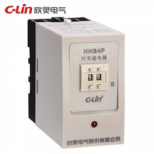 [Hot Item] HHS4P Time Relay DC24V / Delay Range for 0.99s~999h with CCC
