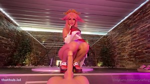 Aery Tiefling - Yae Miko Footjob