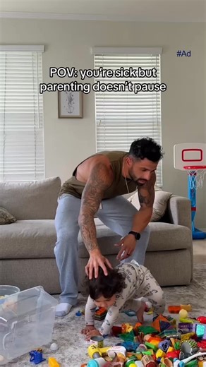 Joey Bronston on Instagram: "#MucinexPartner Woke up with that mucus congestion that makes me sound like a dying vacuum. - but sick days don’t exist when you’re a parent. 💀💨 That’s why I grabbed NEW Mucinex Rapid + Clear. It delivers powerful relief from pain, headache, and mucus congestion with maximum strength active ingredients, so I could show up-even when my body wanted to clock out. Beat pain and congestion with the mucus-clearing power of Mucinex Rapid + Clear. #Ad @mucinex_us"