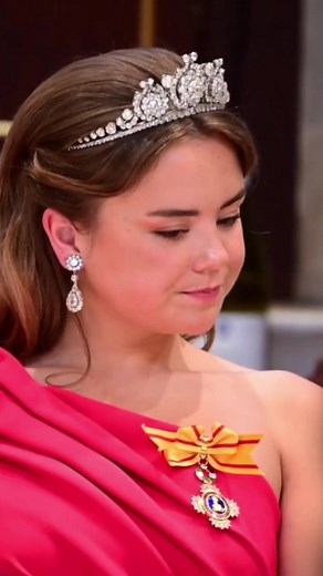 Princess Ariane tiara at the state banquet — 17 June 2026
