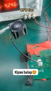 1.4M views · 8.7K reactions | Kipas balap藍 #cpufan #kipashighspeed #kipaspower #electronic #hiburan #highspeed #fan #cpu #reels #metapro #fyppp | Wandy | Facebook