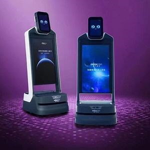 [Hot Item] High-End Large Screen Interactive Robot for Directional Guidance Front Desk Reception Exhibition Hall Commercial Delivery Robot