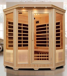 [Hot Item] Hemlock Corner Models Far Infrared Sauna Cabin for 3-4 Person
