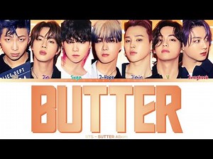 BTS (방탄소년단) - 'BUTTER' (Color Coded Lyrics) | ShadowByYoongi