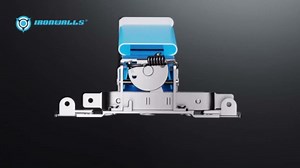 IRONWALLS Surface Vertical Rod Exit Device, 27.5” Commercial Emergency Panic Exit Device Door Push Bar Door Lock, Stainless Steel Panic Bar with Top Rod Locking, Panic Hardware for 27”-41” Wide Doors