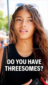 787K views · 3.7K reactions | In this video, I ask a girl a few questions about threesomes and relationships . She shares her thoughts on whether she’s open to the idea, whether she’s tried it before, and if she thinks it can be a healthy part of a relationship. Her answers might surprise you! | Adrian Gee | Facebook