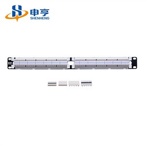 [Hot Item] Rack-Mountable 50/100 Pairs of 110 Voice Patch Panel