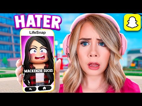 STALKING MY BIGGEST HATER ON SNAPCHAT IN ROBLOX LIFE TOGETHER!