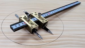 homemade compass _ Making a compass essential for woodworking | Woodworking Guide