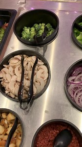 Fresh Salad and Many Dressings | Sakura Buffet