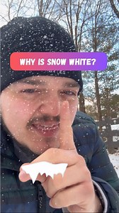 8.7K views · 473 reactions | Why is snow white? ❄️ #snow #color #light | SciBytes | Facebook