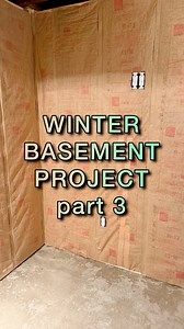 More progress on the winter basement project, insulation is done, drywall this weekend. #basementrenovation #construction #finishedbasement | Dirty Punk Gardening
