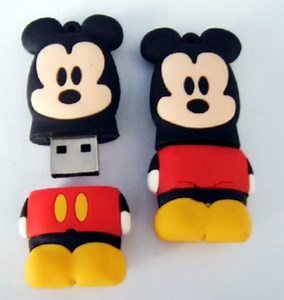 [Hot Item] Customized USB Flash Drive Cute Little Mouse PVC USB Pendriver