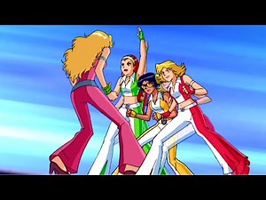 Sam, Clover & Alex vs. Disco Chicks [Totally Spies - S3E06 - "Forward to the Past"]