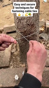 3.3K views · 13 reactions | how to tie cable ties in an easy and secure way #cableties #cablemanagement #zipties #diy #howto #lifehacks #organizing #security #tech #diycablemanagement #cabletiehacks #ropemaking #knottylife #knottypro #knottytip #knottytrick | The Handyman's Haven | Facebook