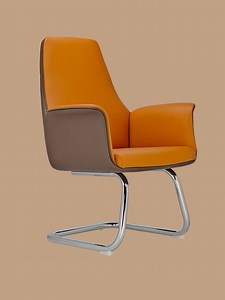 [Hot Item] Manufacturer Office Manager Boss PU Executive Ergonomic Leather Conference Task Revolving Chair