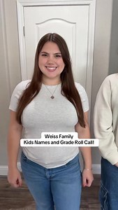 59K views · 1.7K reactions | I realized that we haven’t done an updated Roll Call in awhile, I can’t believe how big everyone is getting! #rollcall #ootd #siblings | The Weiss Life | Facebook