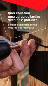 Vamos para mais um DIY com a Branco? Hoje, você vai aprender como fazer uma cerca prática e bonita para o seu quintal. E o melhor: de forma rápida e sem complicação. Com a Branco, seus projetos saem do papel e se tornam realidade. Conte com nossos equipamentos e tenha um jardim e uma casa ainda mais bonita. Curtiu a ideia? Salve este post e construa sua própria cerca ainda nesta semana.💡 #Branco #diy #quitnal #cerca #jardim #equipamentos #construircerca | Branco - A força que o Brasil precisa