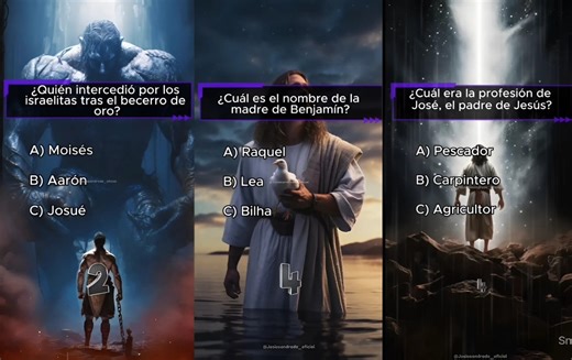 ¿Cuanto sabes de la Biblia? Pon a prueba tu conocimiento Bíblico (reto de la semana) | Josias Andrade Estrada_oficial
