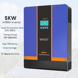 [Hot Item] 5kw off Grid Inverter AC/DC 220V 3kw High Frequency Hybrid Solar Inverter