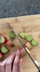 4 Ingredient Homemade Rhubarb Jam✨ If you’ve been eyeing our rhubarb at the market, and are unsure as to what you should make with it, make this simple 4 Ingredient Homemade Rhubarb Jam. Use it as a spread on toast, in oatmeals, in baked goods or just enjoy it by the spoonful! It is refined sugar-free, and made without pectin. You will need: 3 cups rhubarb, chopped ¼ cup maple syrup 2 tablespoons chia seeds 2 tablespoons fresh lemon juice How to: 1. Wash and chop your rhubarb into small fine pie