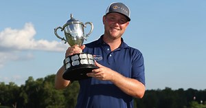Trey Mullinax captures his first win at Barbasol