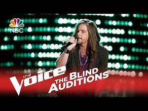 The Voice us season9 2015 Blind Audition - Tyler Dickerson: "Hard to Handle"