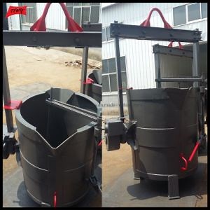 [Hot Item] Plug Rod Type Hot Metal Ladle Bottom Pouring Steel Ladle