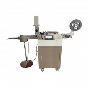 [Hot Item] High Speed Ultrasonic Polyester Satin Ribbon Label Cutting Machine for Garment Care Labels, Tape Cut and Seal Machine (JC-3080)