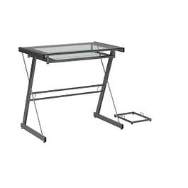 Modern Glass Computer Desk 31 Inch