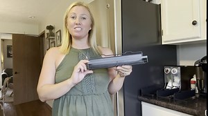 5 Pack Floating Magnetic Spice Racks, Metal, Black, 1.7in Guardrail, 12oz Capacity, 12x1.7in