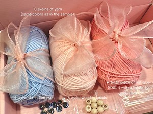 Rainbow Fish Drawstring Bag – Crochet Kit & Supplies | DIY Materials Pack - Etsy