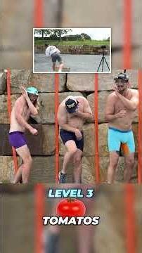 Food Firing Squad! #funny #stunt
