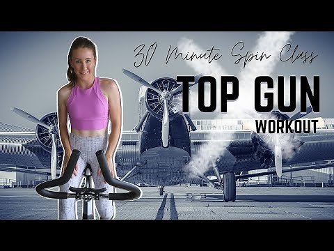 30 MINUTE SPIN CLASS: TOP GUN WORKOUT | INDOOR CYCLING
