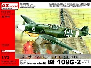 What's in the Box? 1/72 AZ Model bf109 G-2 "early Gustav"