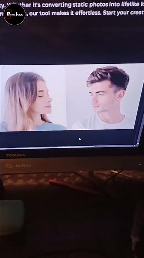 AI Kiss Video Generator - Free AI Tools to make deep fake kisses #aishorts #shorts #techshorts