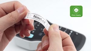 NineLeaf 6 PK Compatible for Dymo D1 45015 S0720550 Label Tape 12mm 1/2 Inch Red on White Refill Tape for LabelManager 160 280 360D PnP 500TS LabelWriter 450 Duo COLORPOP Label Maker