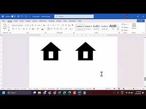 How to insert 🏠 house building symbol in word || House 🏠 का Symbol