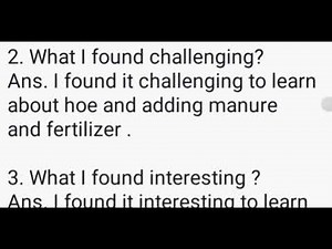 learners diary of class 8 science chapter 1 crop production and management