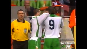 Robbie Keane scoring a cracker in Amsterdam #legend #irishfootball | Lansdowne Road