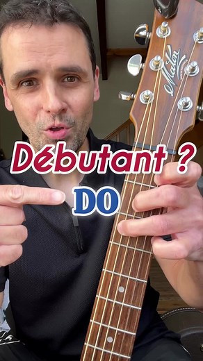 Apprendre l’accord de Do majeur guitare débutant