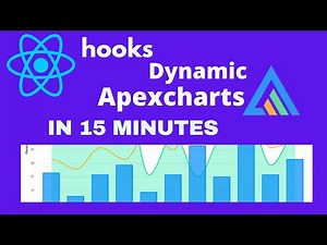 Render Dynamic Data Using An API In Apexcharts with hooks | Apexcharts with function #4 Tutorial