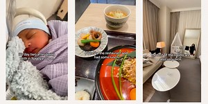 American mom gives birth in Japan and the amenities are jaw-dropping