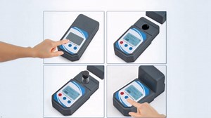 Turbidity Meter, Measuring Range 0-1000 NTU, ISO 7027 Certification Compliant, Water Quality Meter for Field and Lab, Handheld Portable Turbidimeter for Water Test with Carry Case