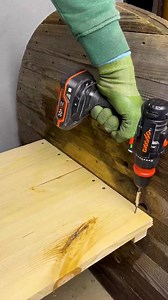 Cable Spool Transformed into a Bench | Baby Panda