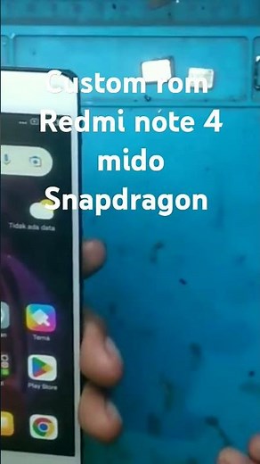 custom rom redmi note 4 mido #smartphone #tutorial #tech #repair #overclock