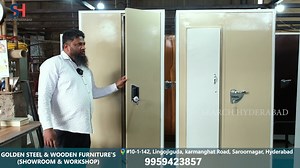 Name:- Golden Steel And Wooden Furniture (Wholesale Almirah Shops in Saroornagar) Address:- Tapovan Colony, 10-1-142, Karmanghat Rd, Saroor Nagar East, Saroornagar, Hyderabad, Telangana 500035 Phone Number:- 9866706755 / 9959423857 Timings:- 10 AM to 10 PM #HyderabadAlmirahs #IronAlmirahManufacturers #SecureYourValuables #StylishStorage #BedroomGoals #ShopLocal #MadeWithLove #HyderabadFurniture #IronAlmirah #HomeStorage #FurnitureDesign #HyderabadDecor #DurableFurniture #HomeOrganization #Interi